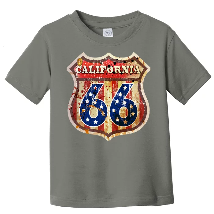 Route 66 California Toddler T-Shirt