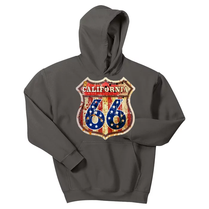 Route 66 California Kids Hoodie