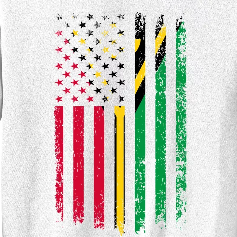 Republic Of Vanuatu Roots Nivanuatu American Flag Roots Sweatshirt