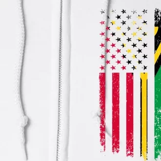 Republic Of Vanuatu Roots Nivanuatu American Flag Roots Full Zip Hoodie