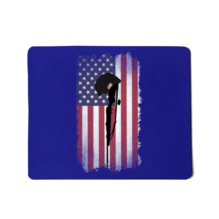 Remember Our Veterans Honor The Fallen Soldier Gift Mousepad