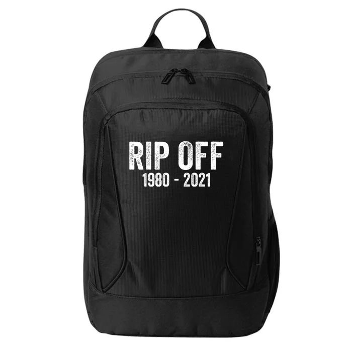 Rip Off Virgil Abloh City Backpack