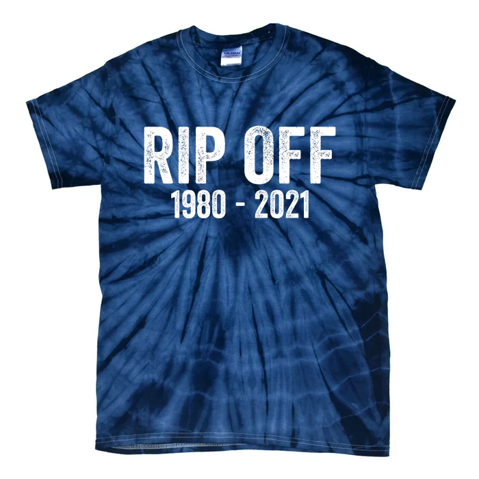 Rip Off Virgil Abloh Tie-Dye T-Shirt