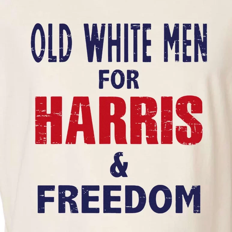 Retro Old White For Harris And Freedom Design Garment-Dyed Women's Muscle Tee