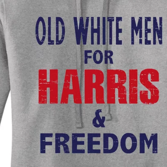 Retro Old White For Harris And Freedom Design Women's Pullover Hoodie