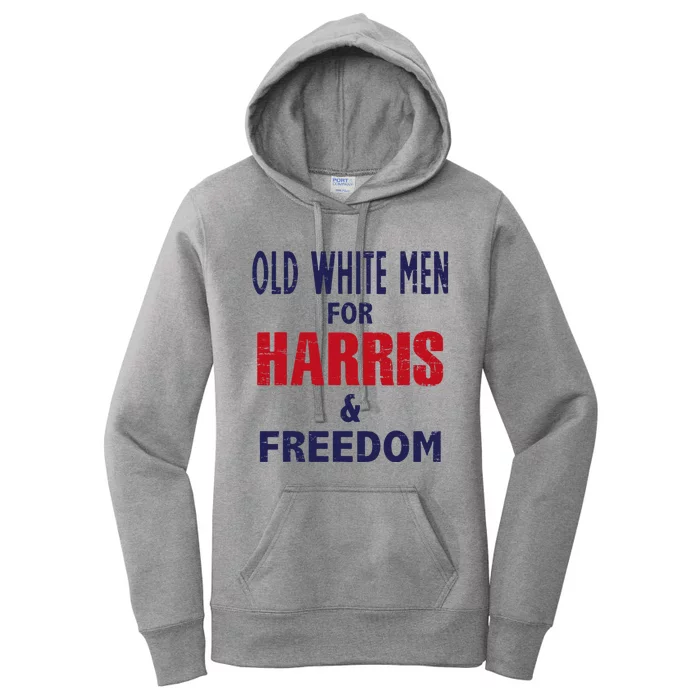 Retro Old White For Harris And Freedom Design Women's Pullover Hoodie