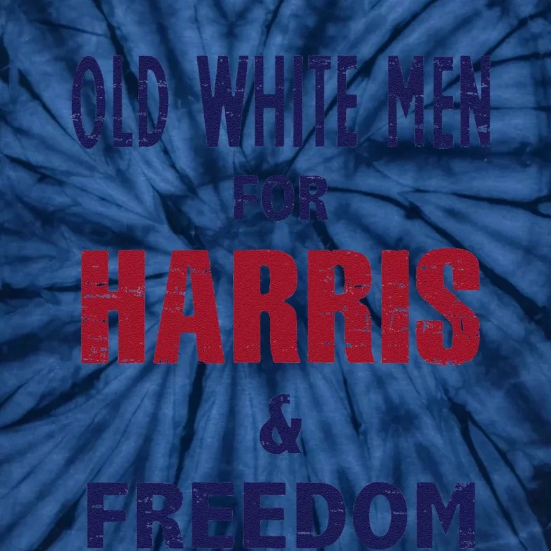 Retro Old White For Harris And Freedom Tie-Dye T-Shirt