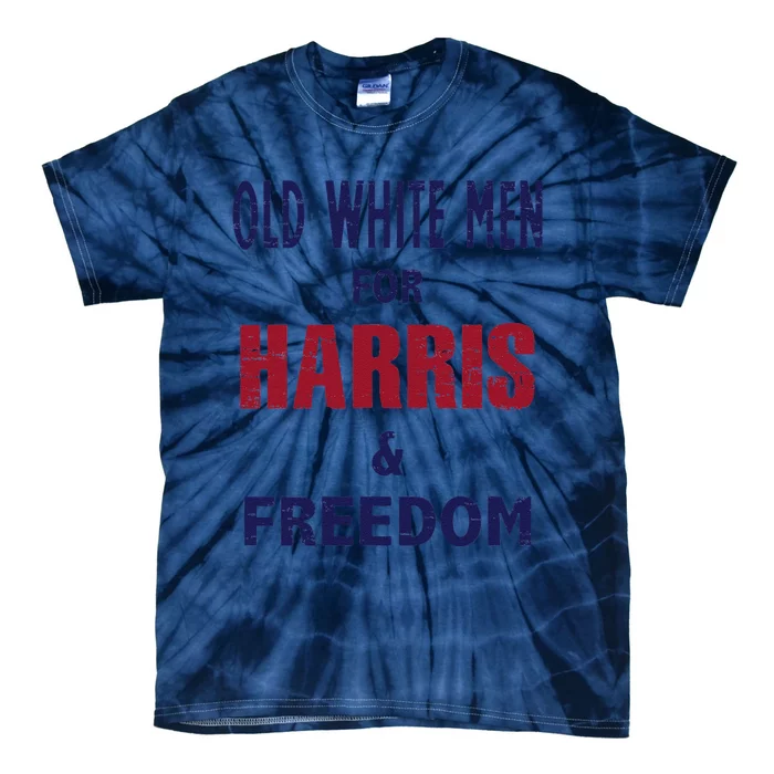 Retro Old White For Harris And Freedom Tie-Dye T-Shirt