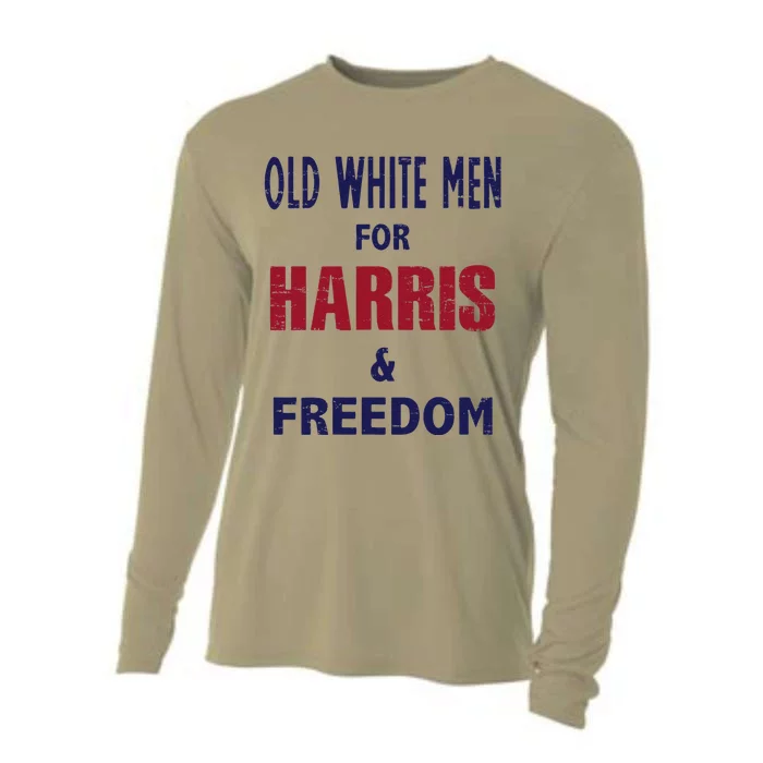 Retro Old White For Harris And Freedom Cooling Performance Long Sleeve Crew