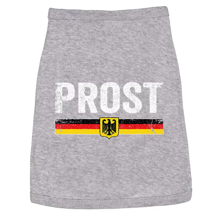 Retro Oktoberfest Women German Flag Prost Doggie Tank