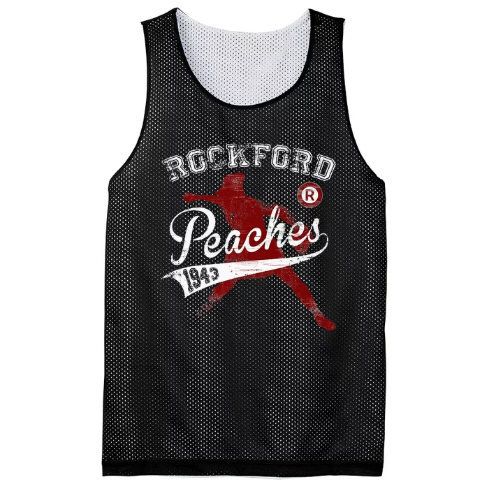 Rockford Peaches 1943 Mesh Reversible Basketball Jersey Tank