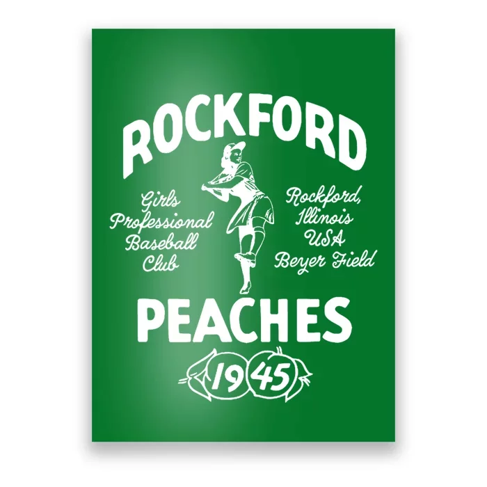 Rockford Peaches 1945 Poster