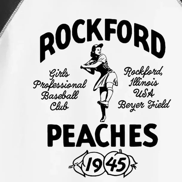 Rockford Peaches 1945 Toddler Fine Jersey T-Shirt