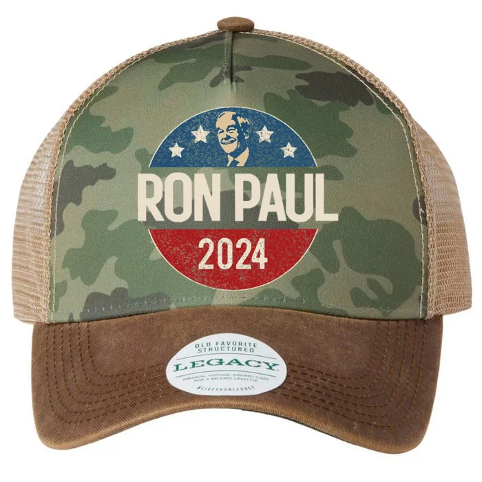 Ron Paul 2024 Libertarian Political Gift Legacy Tie Dye Trucker Hat