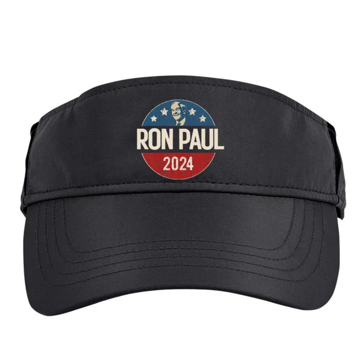 Ron Paul 2024 Libertarian Political Gift Adult Drive Performance Visor