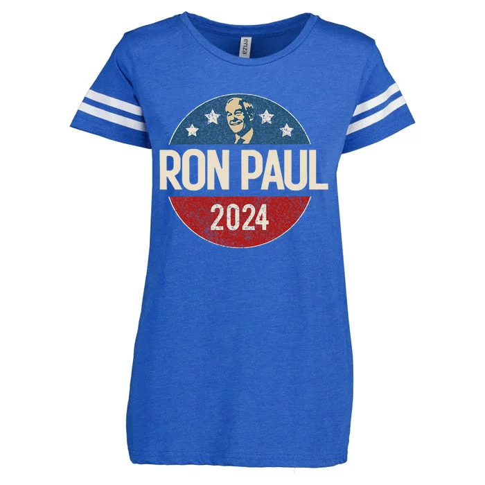 Ron Paul 2024 Libertarian Political Gift Enza Ladies Jersey Football T-Shirt