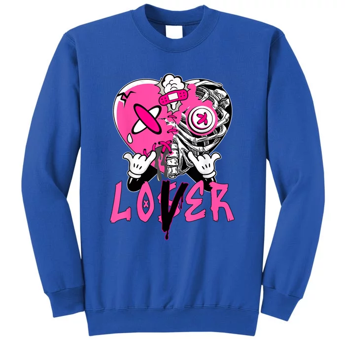 Racer Pink 5s Tee To Match Loser Lover Heart 5 Racer Blue Sweatshirt