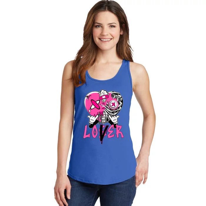 Racer Pink 5s Tee To Match Loser Lover Heart 5 Racer Blue Ladies Essential Tank