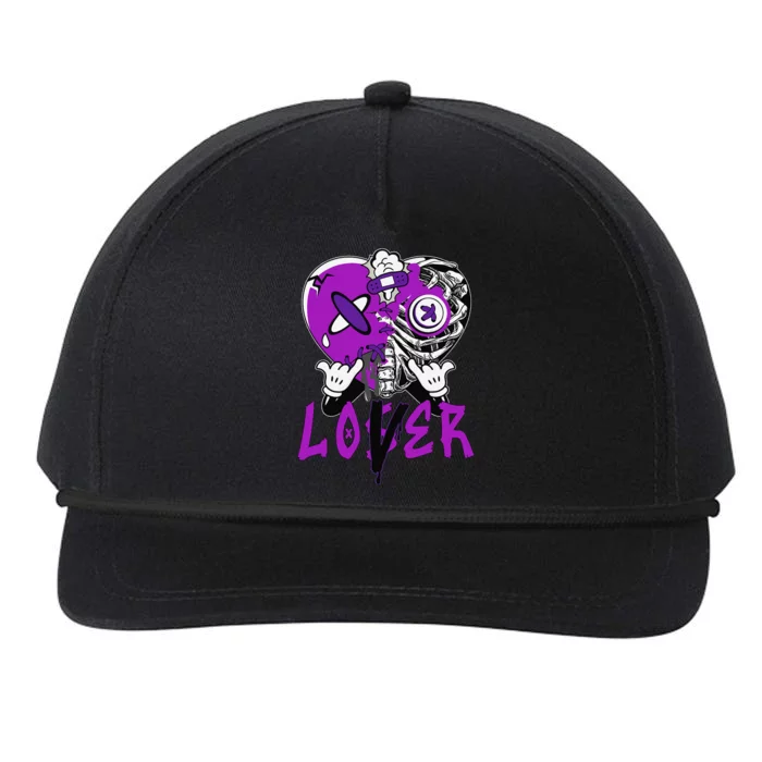 Racer Purple 5s Tee To Match Loser Lover Heart 5 Racer Blue Snapback Five-Panel Rope Hat