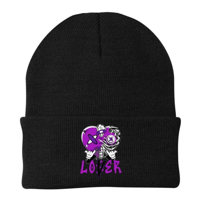 Racer Purple 5s Tee To Match Loser Lover Heart 5 Racer Blue Knit Cap Winter Beanie