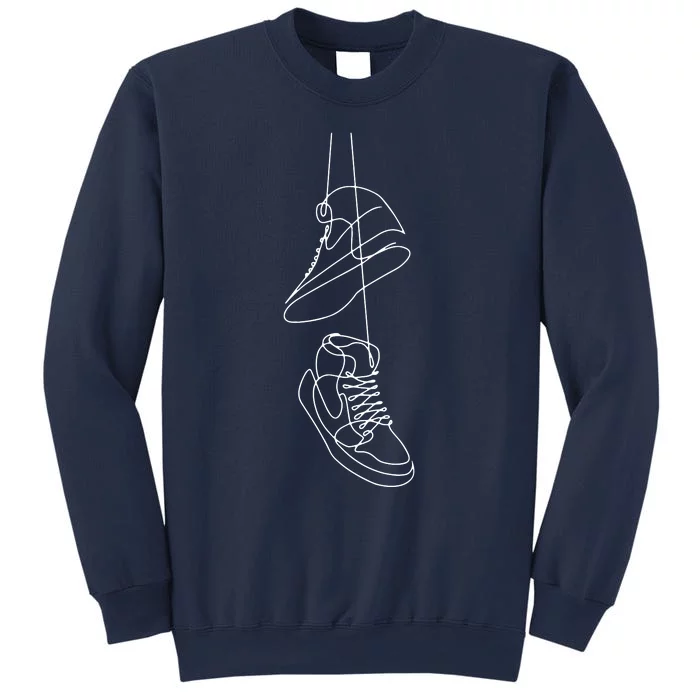 Retro Parody Art Retro Shoes Sweatshirt