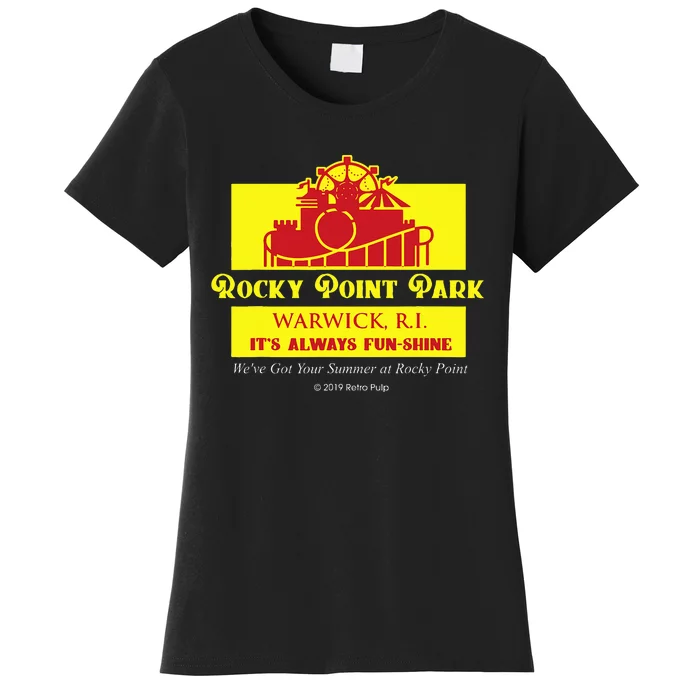 Rocky Point Amusement Park Vintage Warwick Ri Women's T-Shirt