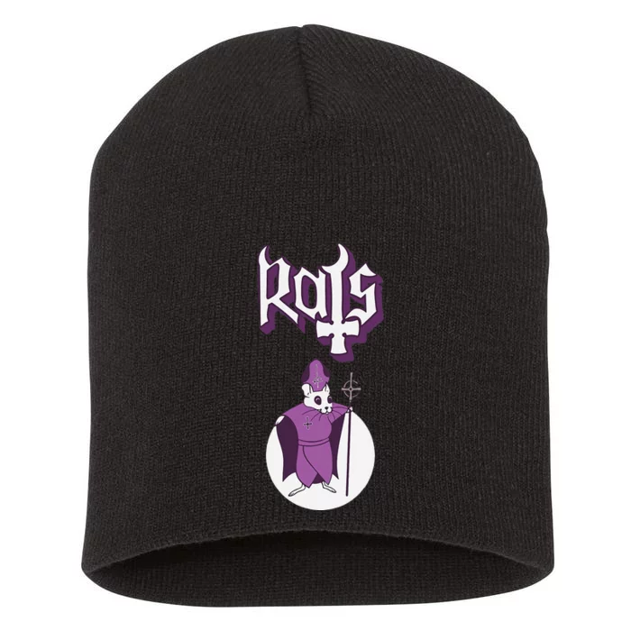 Rat Parent Artwork Dorime Ghost Rat Short Acrylic Beanie