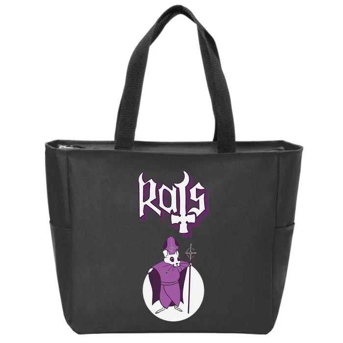 Rat Parent Artwork Dorime Ghost Rat Zip Tote Bag