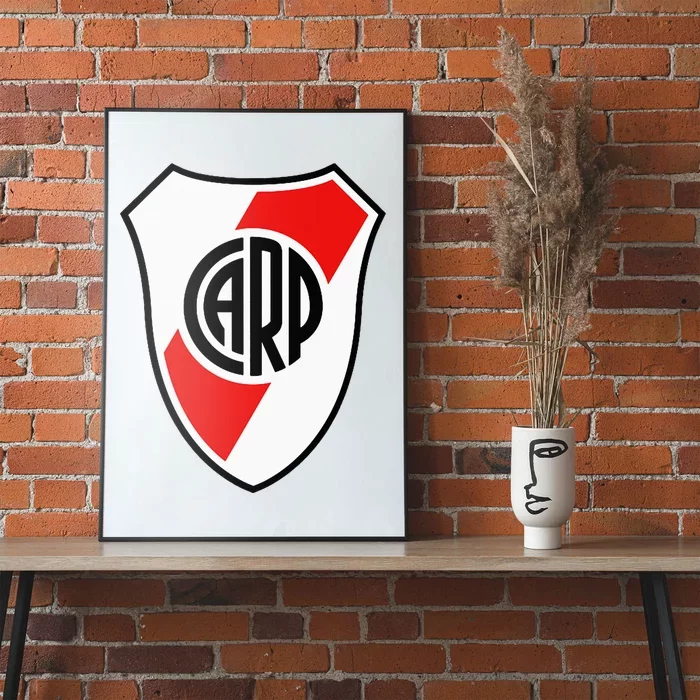 River Plate Argentina Coat Of Arms Poster