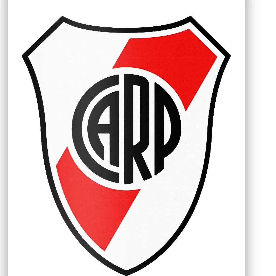 River Plate Argentina Coat Of Arms Poster