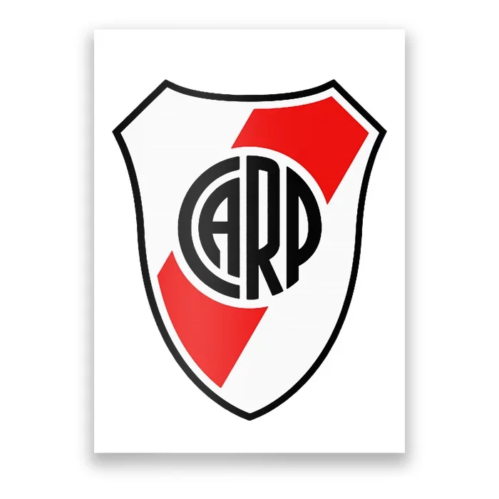 River Plate Argentina Coat Of Arms Poster