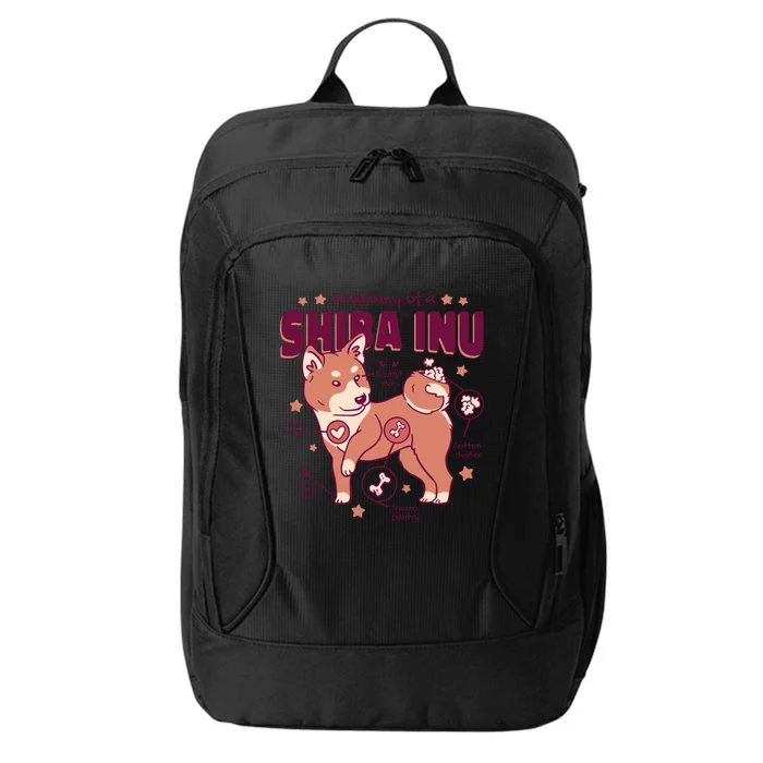 Red Panda Anatomy City Backpack