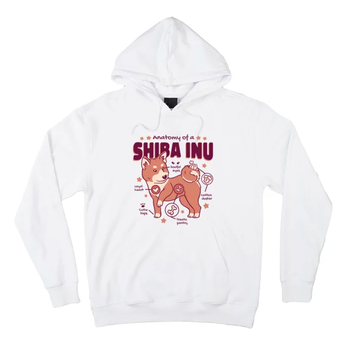 Red Panda Anatomy Hoodie