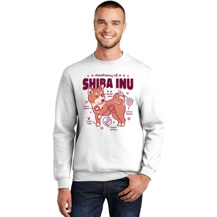 Red Panda Anatomy Sweatshirt