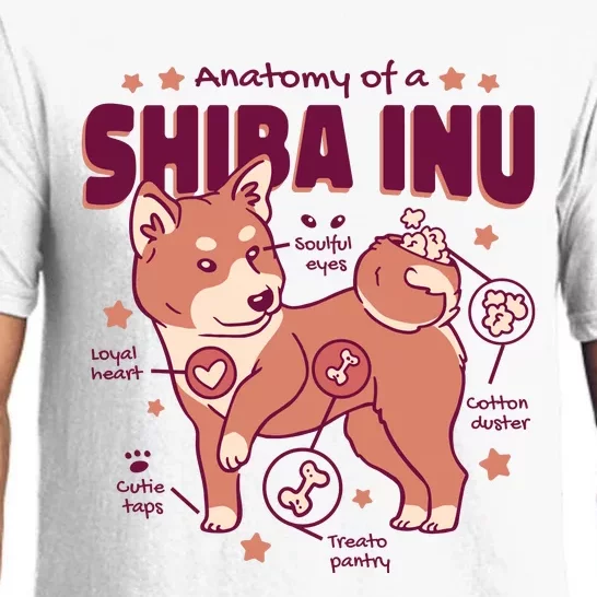 Red Panda Anatomy Pajama Set