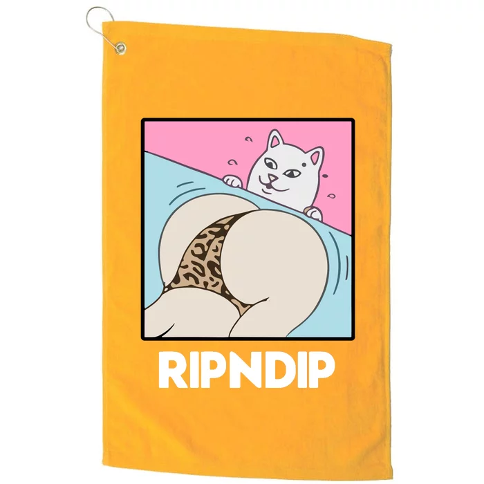 Ripndip Peaches And Nerm Platinum Collection Golf Towel