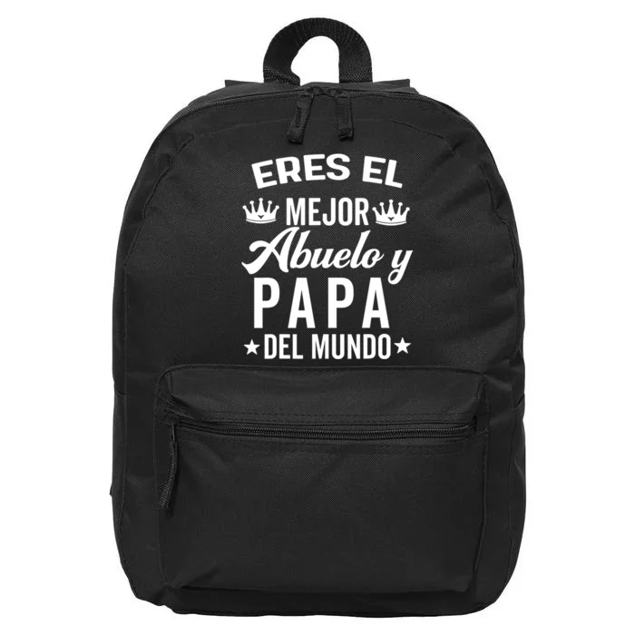 Regalos Para Abuelo Dia Del Padre Camiseta Mejor Abuelo 16 in Basic Backpack