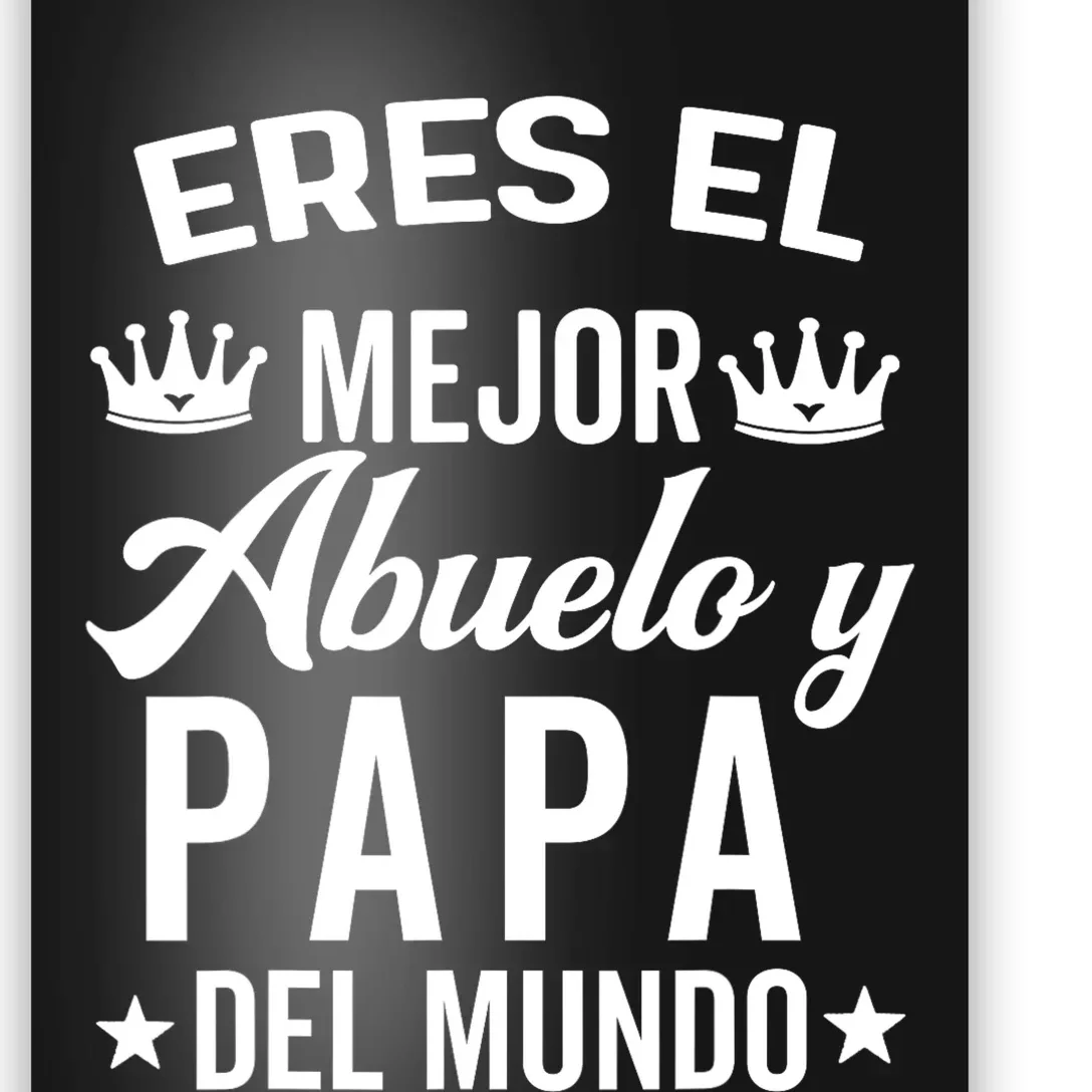 Regalos Para Abuelo Dia Del Padre Camiseta Mejor Abuelo Poster