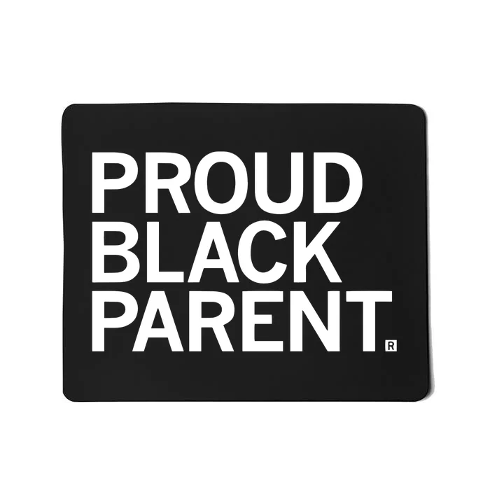 Raygun Proud Black Parent Mousepad