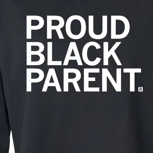 Raygun Proud Black Parent Cropped Pullover Crew