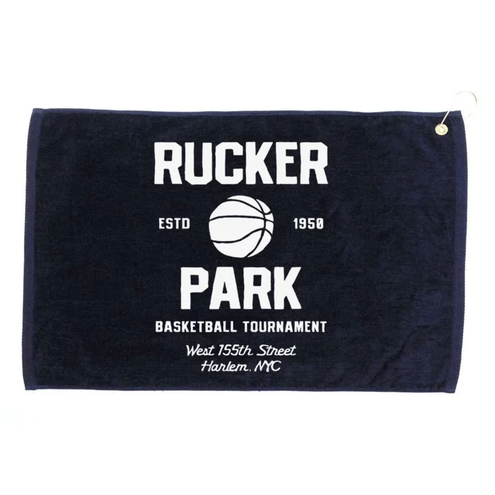 Rucker Park Basketball Tournament Harlem Nyc Streetball Grommeted Golf Towel