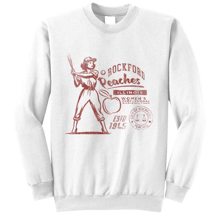 Rockford Peaches Baseball Team 1943 Sweatshirt