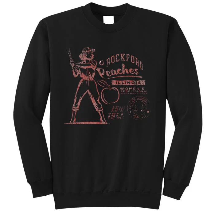 Rockford Peaches Baseball Team 1945 Tall Sweatshirt