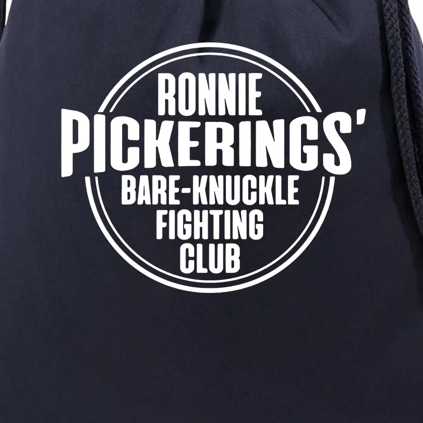 Ronnie Pickering Bare Knuckle Fighting Club Drawstring Bag