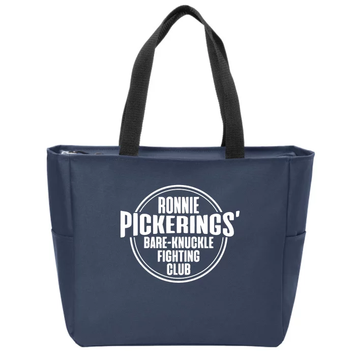 Ronnie Pickering Bare Knuckle Fighting Club Zip Tote Bag