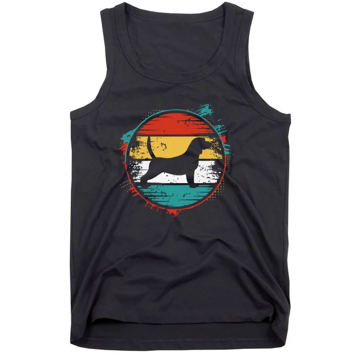 Retro Pug Beagle Cute Tank Top