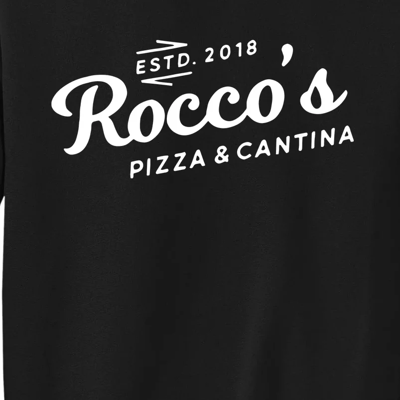 RoccoS Pizza & Catina RoccoS Home Of The Jello Shot Challenge 2024 Tall Sweatshirt