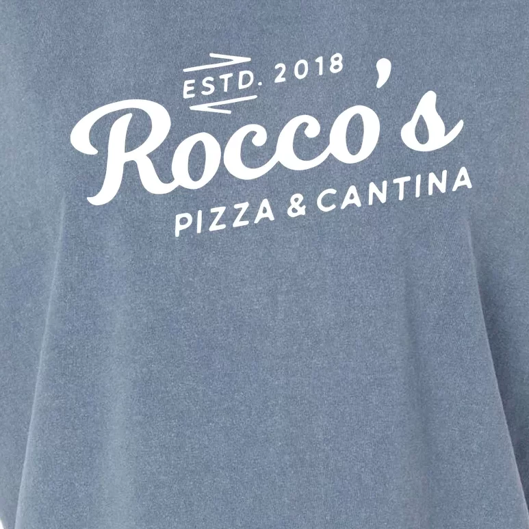 RoccoS Pizza & Catina RoccoS Home Of The Jello Shot Challenge 2024 Garment-Dyed Women's Muscle Tee