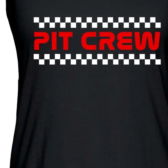 Racing Pit Crew Ladies Essential Flowy Tank