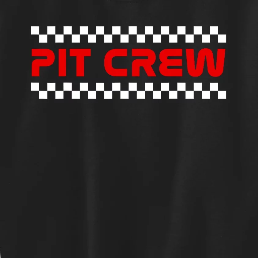 Racing Pit Crew Kids Sweatshirt